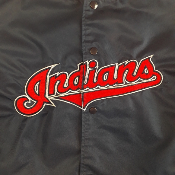 Vintage Cleveland Indians Jacket -Chief wahoo - Picture 6 of 16